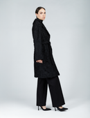 Long Persian coat with black belt, 100cm.