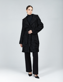 Long Persian coat with black belt, 100cm.
