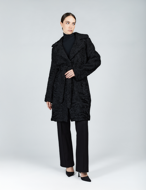 Long Persian coat with black belt, 100cm.