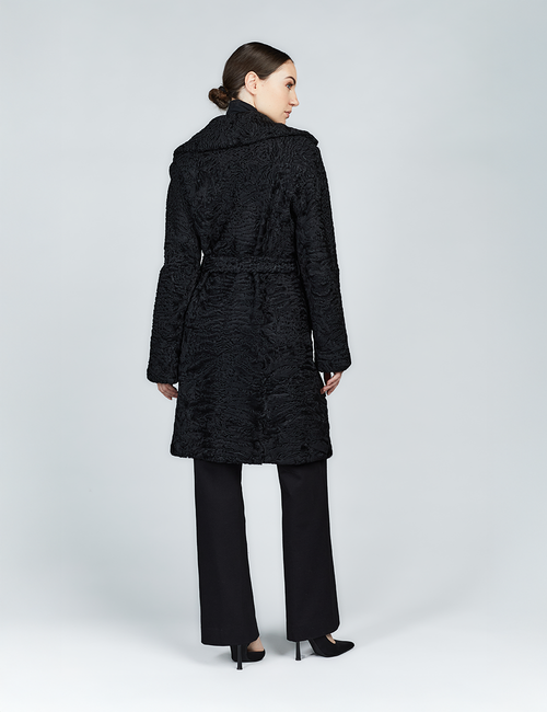 Long Persian coat with black belt, 100cm.