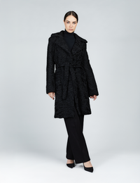 Long Persian coat with black belt, 100cm.