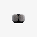 Cappello in visone rasato e volpe nero