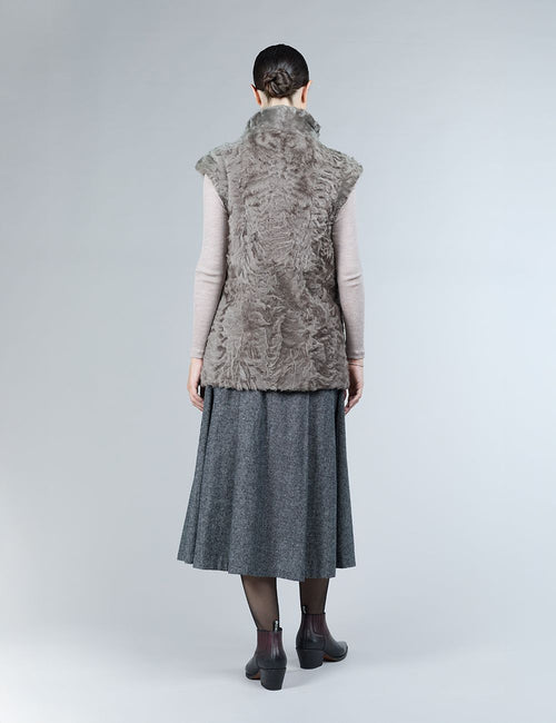 Gilet in lampskin