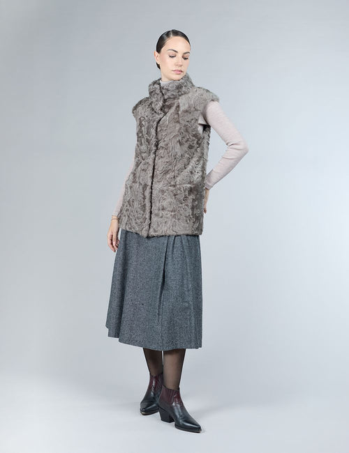 Gilet in lampskin