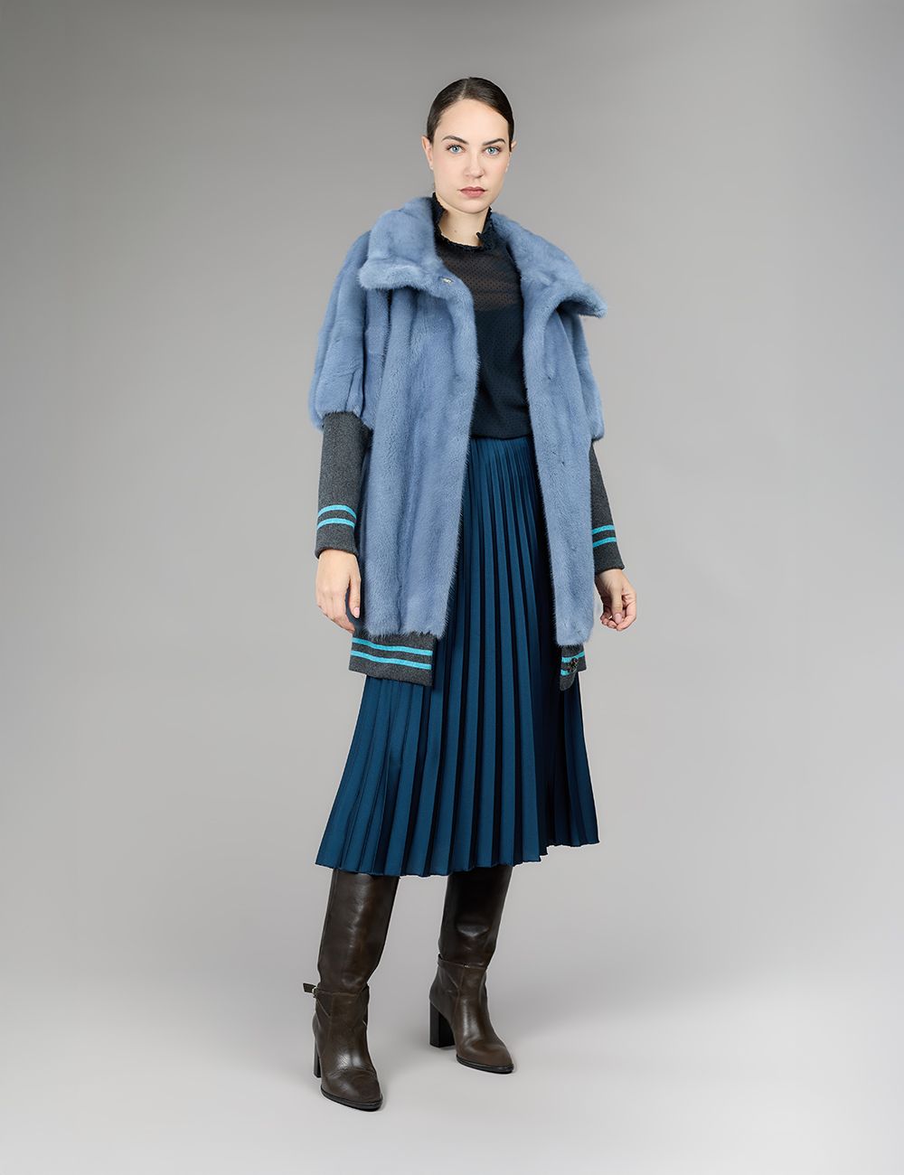Manteau en vison