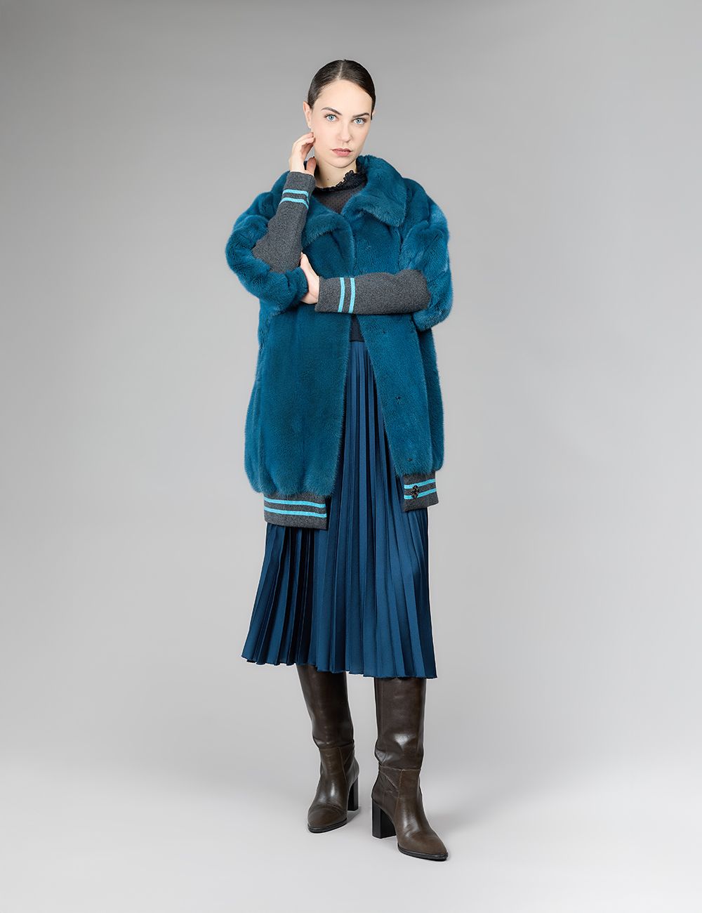 Manteau en vison