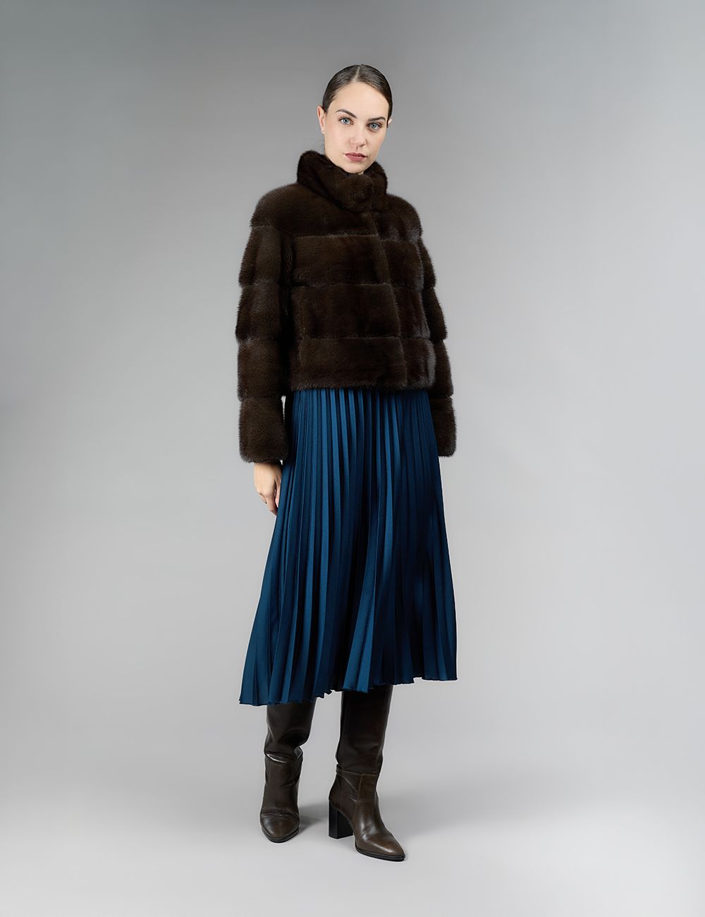 Manteau en vison