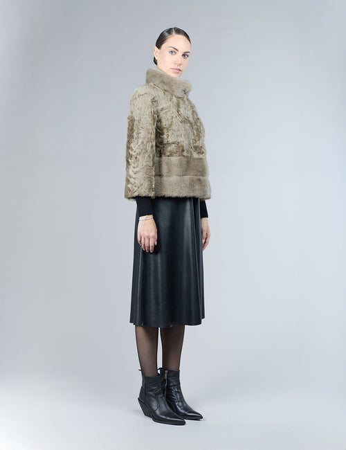 Lamb skin jacket