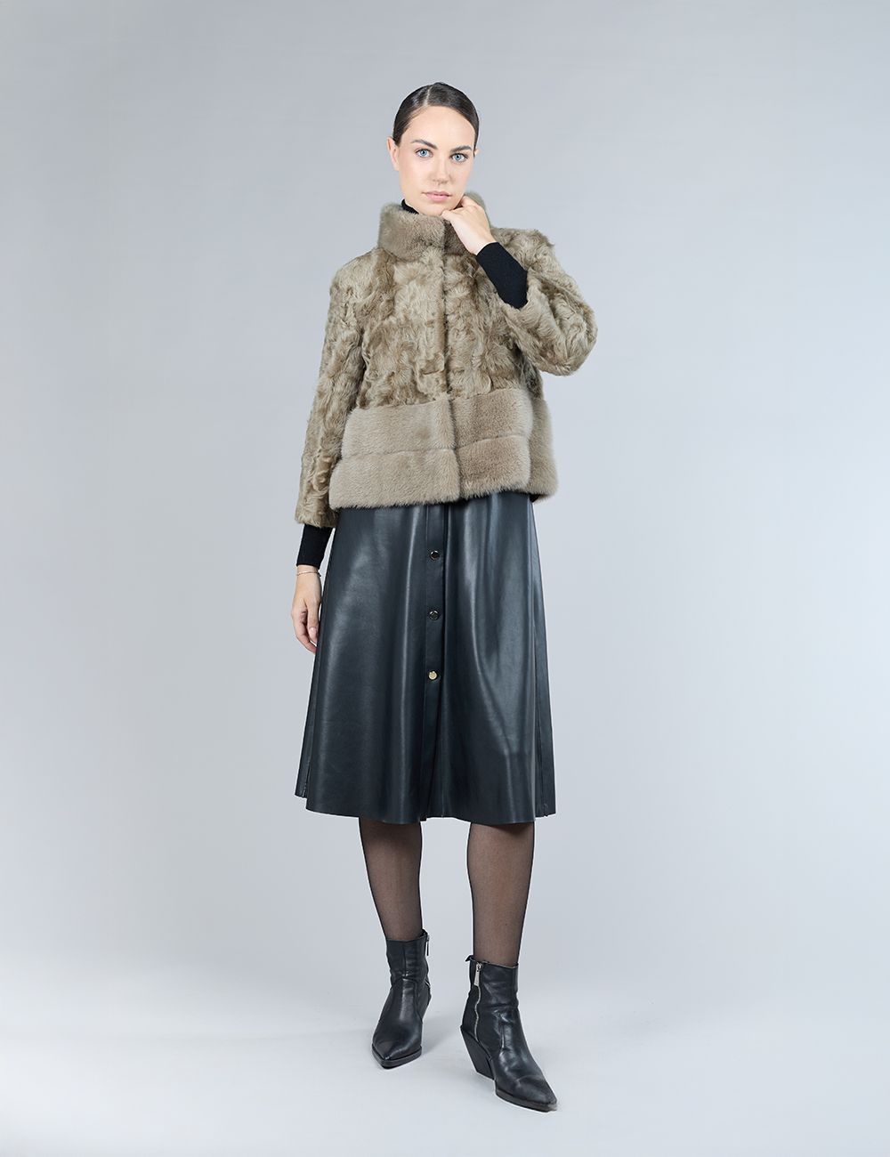 Lamb skin jacket