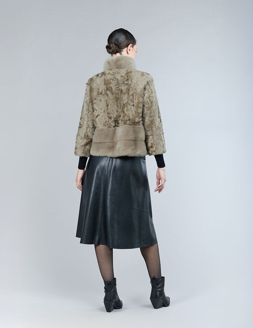 Lamb skin jacket