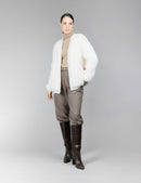 Cardigan in visone