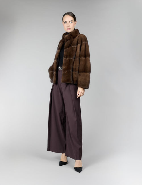 Veste en vison
