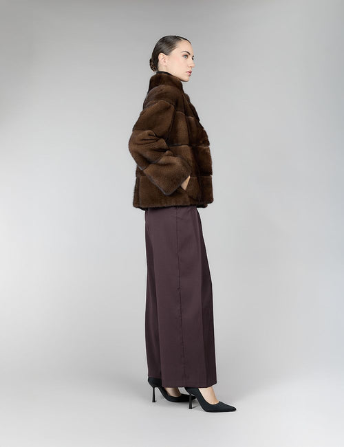 Veste en vison