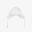 Cappello in volpe bianca con para orecchie