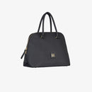 Sac à main en cuir avec porte-clés à franges