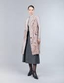Gilet in lamb skin