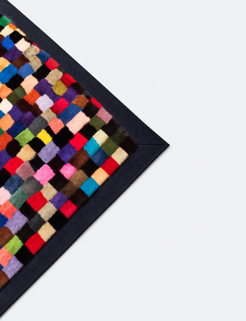 Coperta in visone