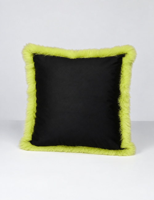Cuscino in volpe – nero, verde
