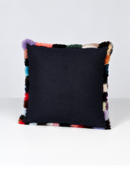 Cuscino in visone patchwork