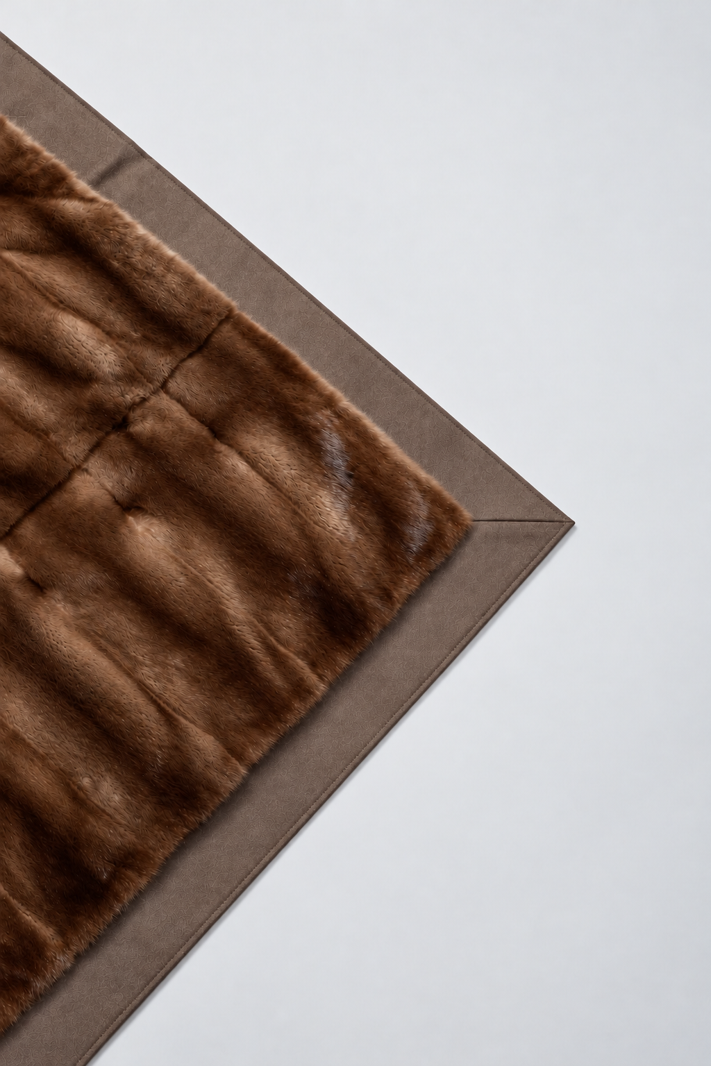 Coperta in visone