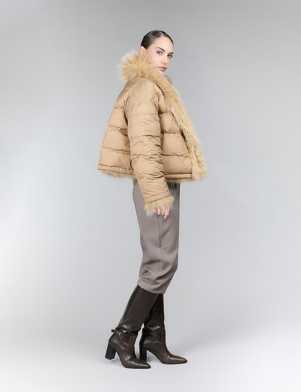 Куртка из меха лисы