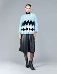 Veste en peau d'agneau