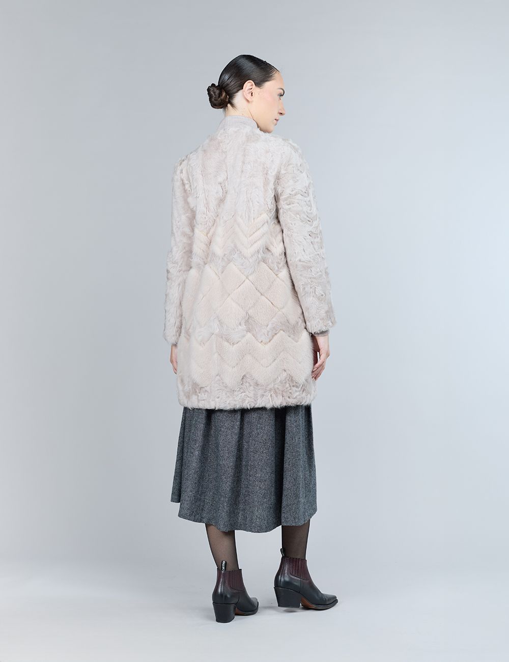 Manteau en peau d'agneau