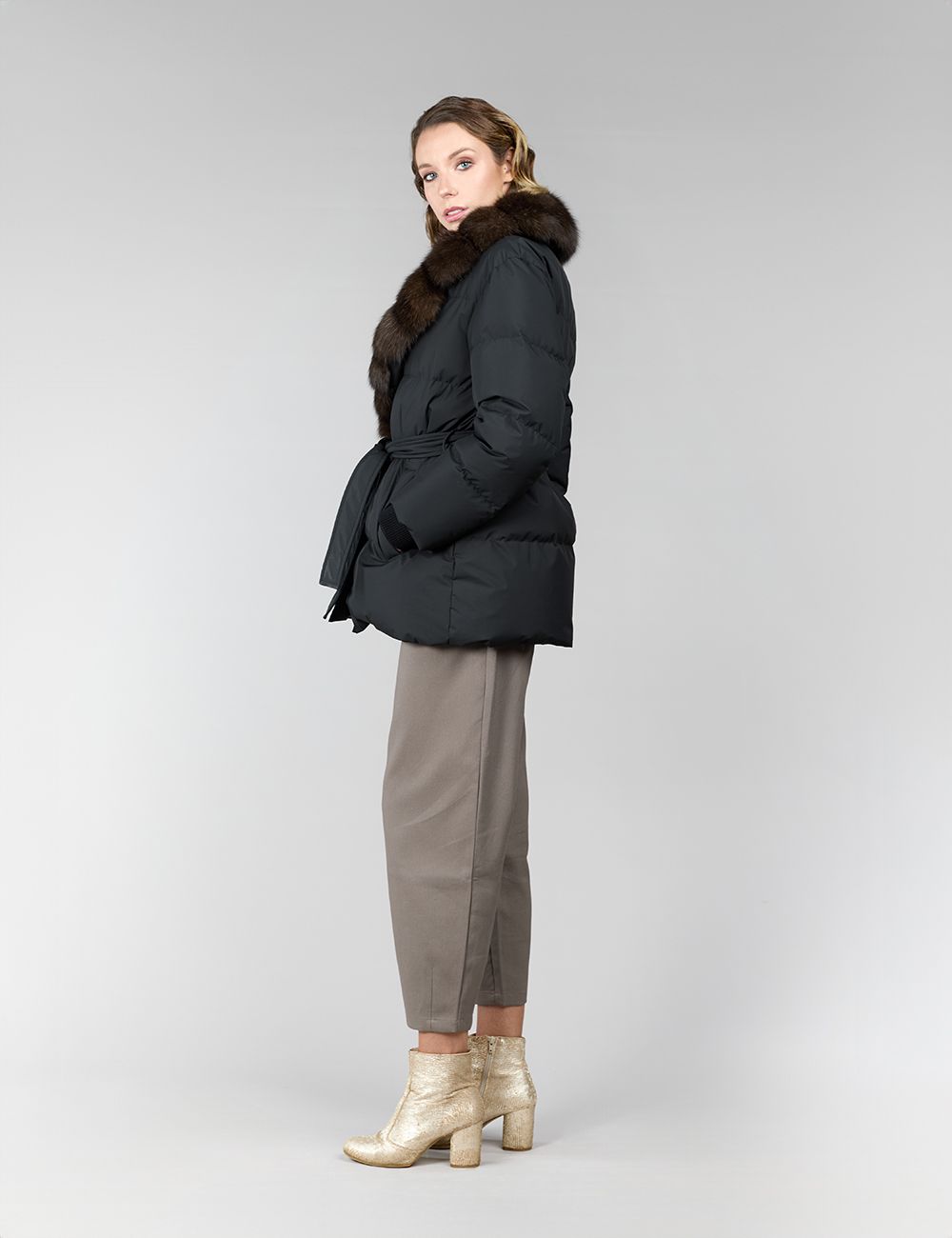 Piumino di cashmere