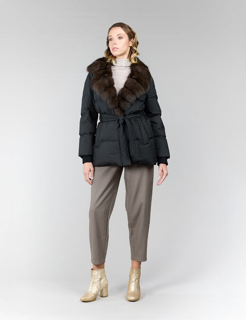 Piumino di cashmere