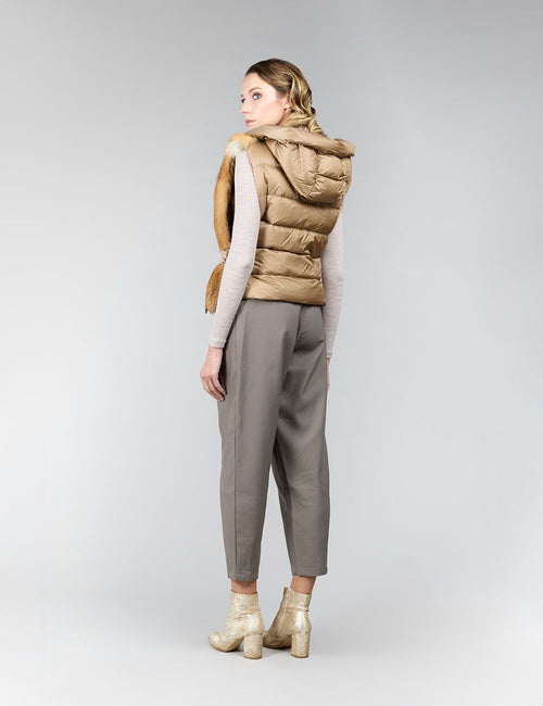 Gilet in volpe