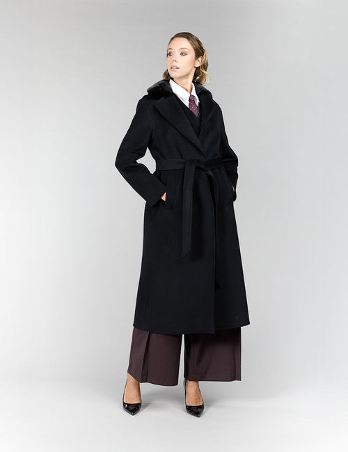 Cappotto in lana e cashmere