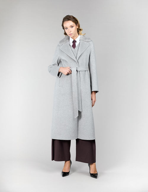 Cappotto in lana e cashmere