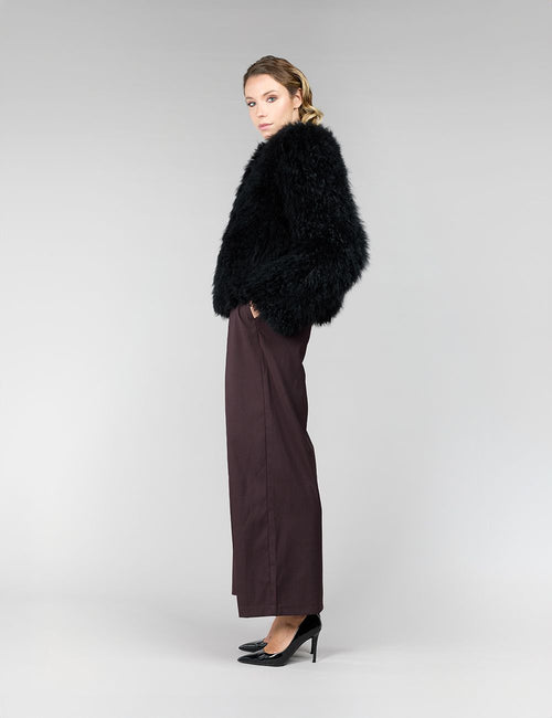 Сashmere goat fur jacket