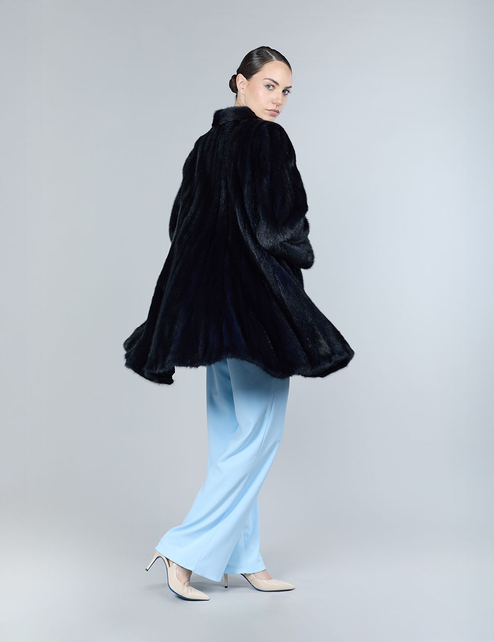 Manteau en vison
