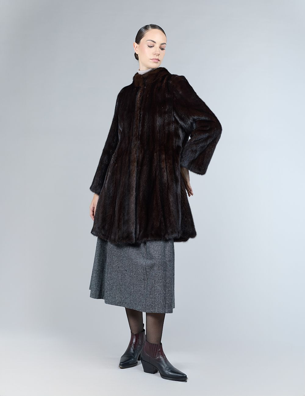 Manteau en vison