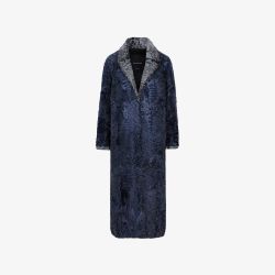 Manteau persan bleu 125 cm