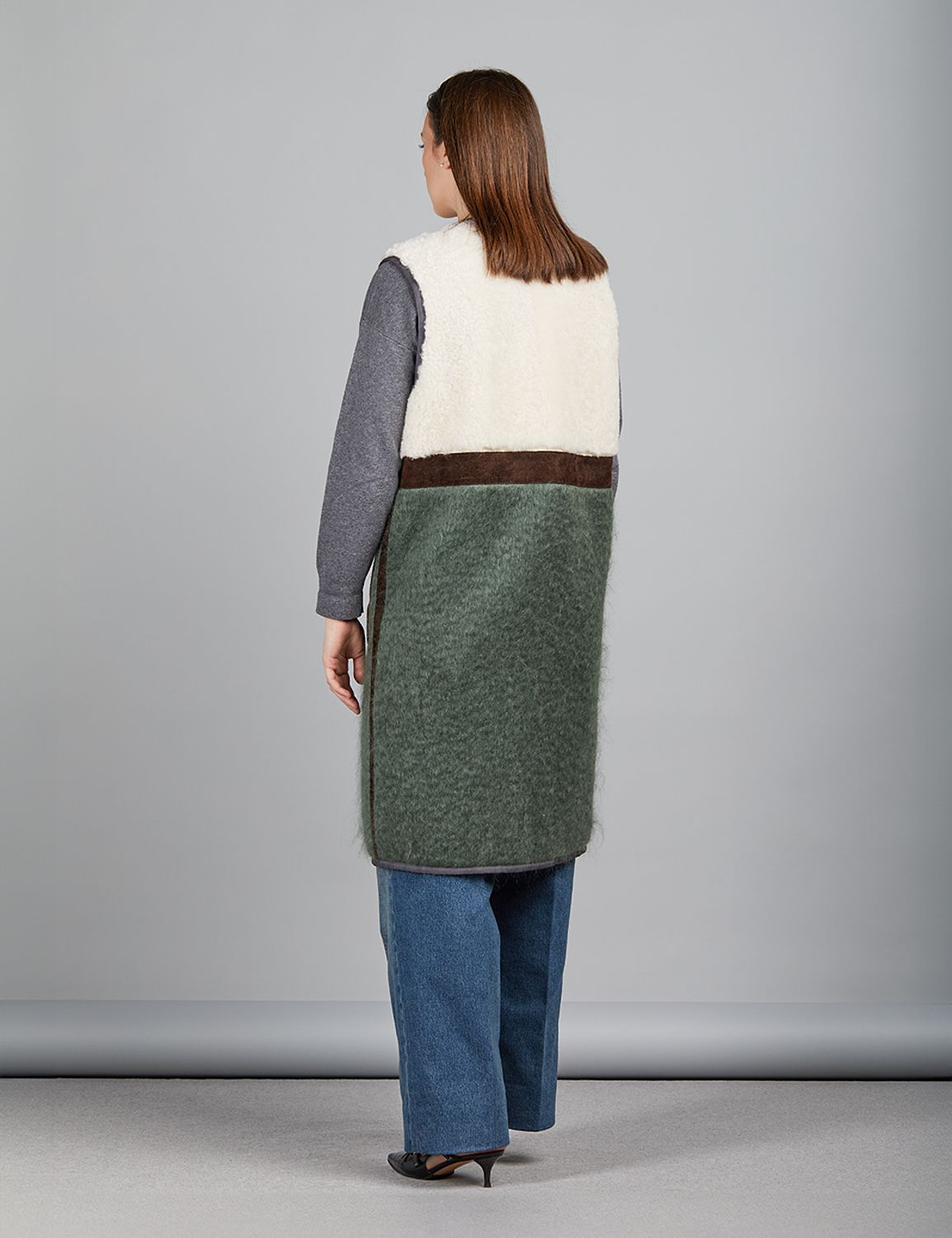 italy製 NEIL BARRETT shearling vest italy製 NEIL BARRETT shearling vest